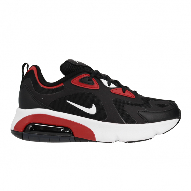 Nike Air Max 200 GS Black University Red