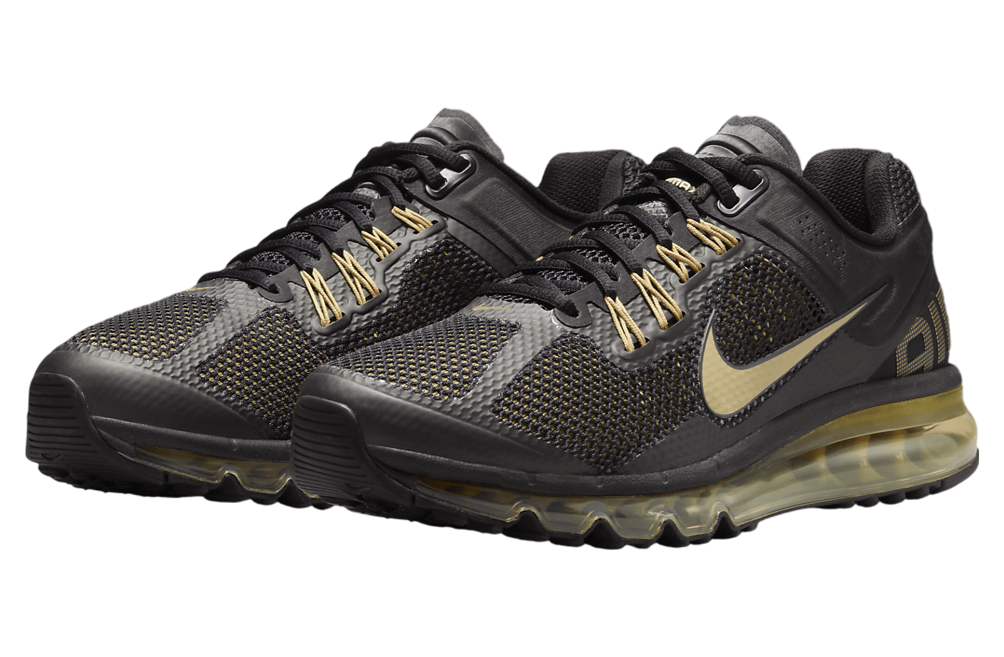 Nike Air Max 2013 Black / Flat Gold