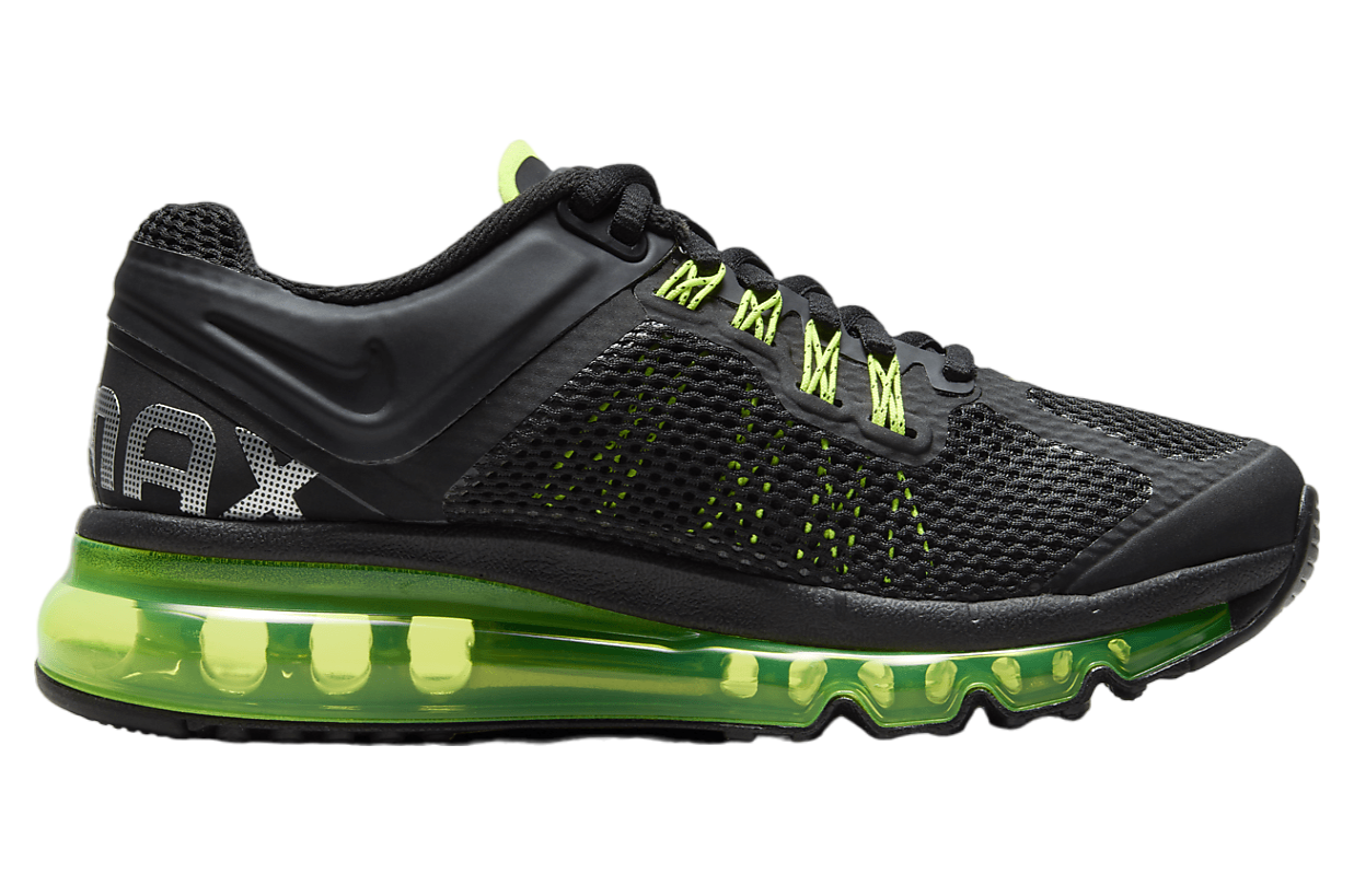 Nike Air Max 2013 GS Black / Volt