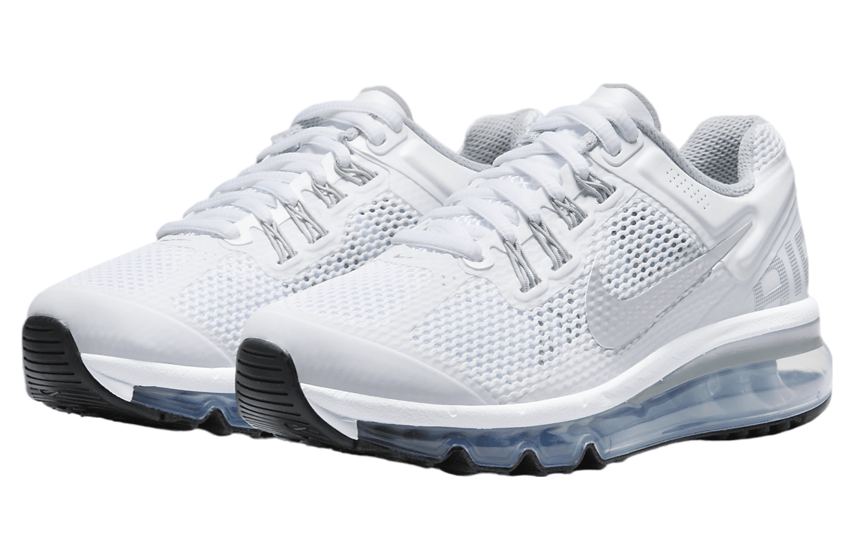 Nike Air Max 2013 GS White / Metallic Silver