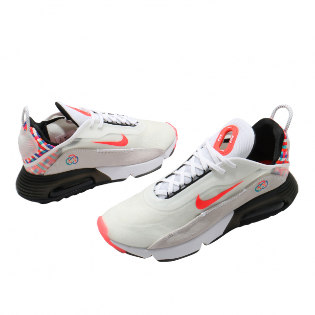 Nike Air Max 2090 White Bright Crimson - Jan 2021 - DD8487161