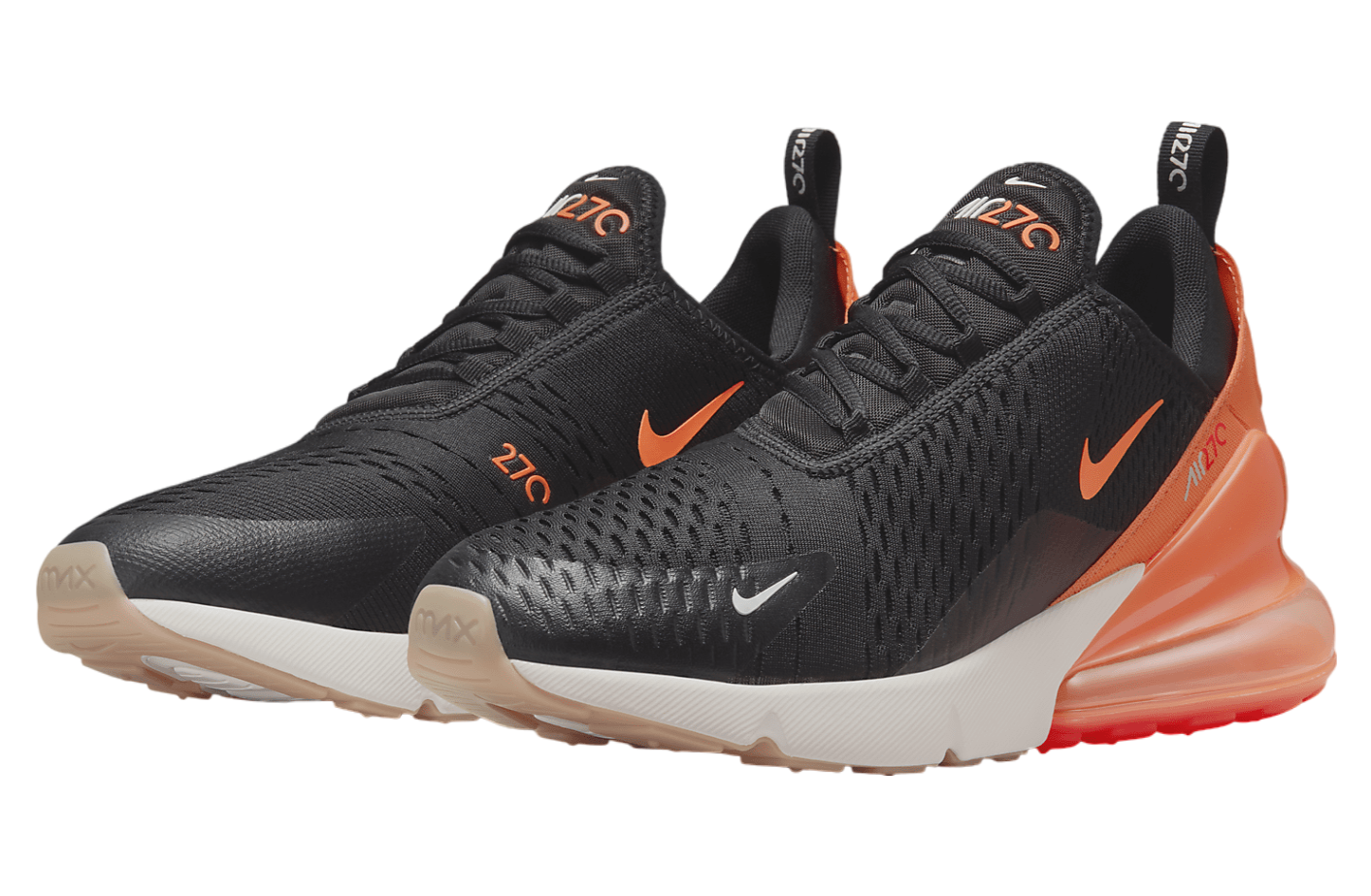 Nike Air Max 270 Black / Total Orange