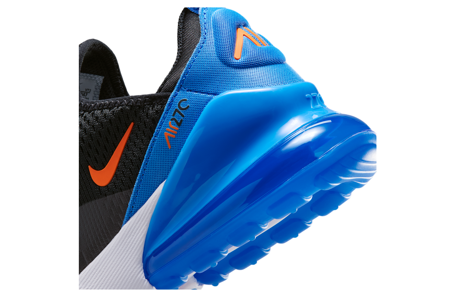 Nike Air Max 270 GS Black / Blue Crystal