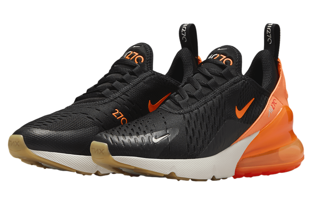 Nike Air Max 270 GS Black / Bright Crimson