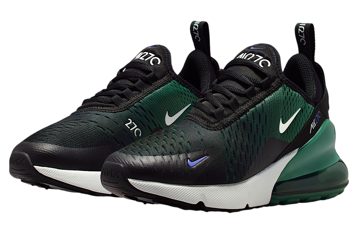 Nike Air Max 270 Gs Black / Evergreen Aura