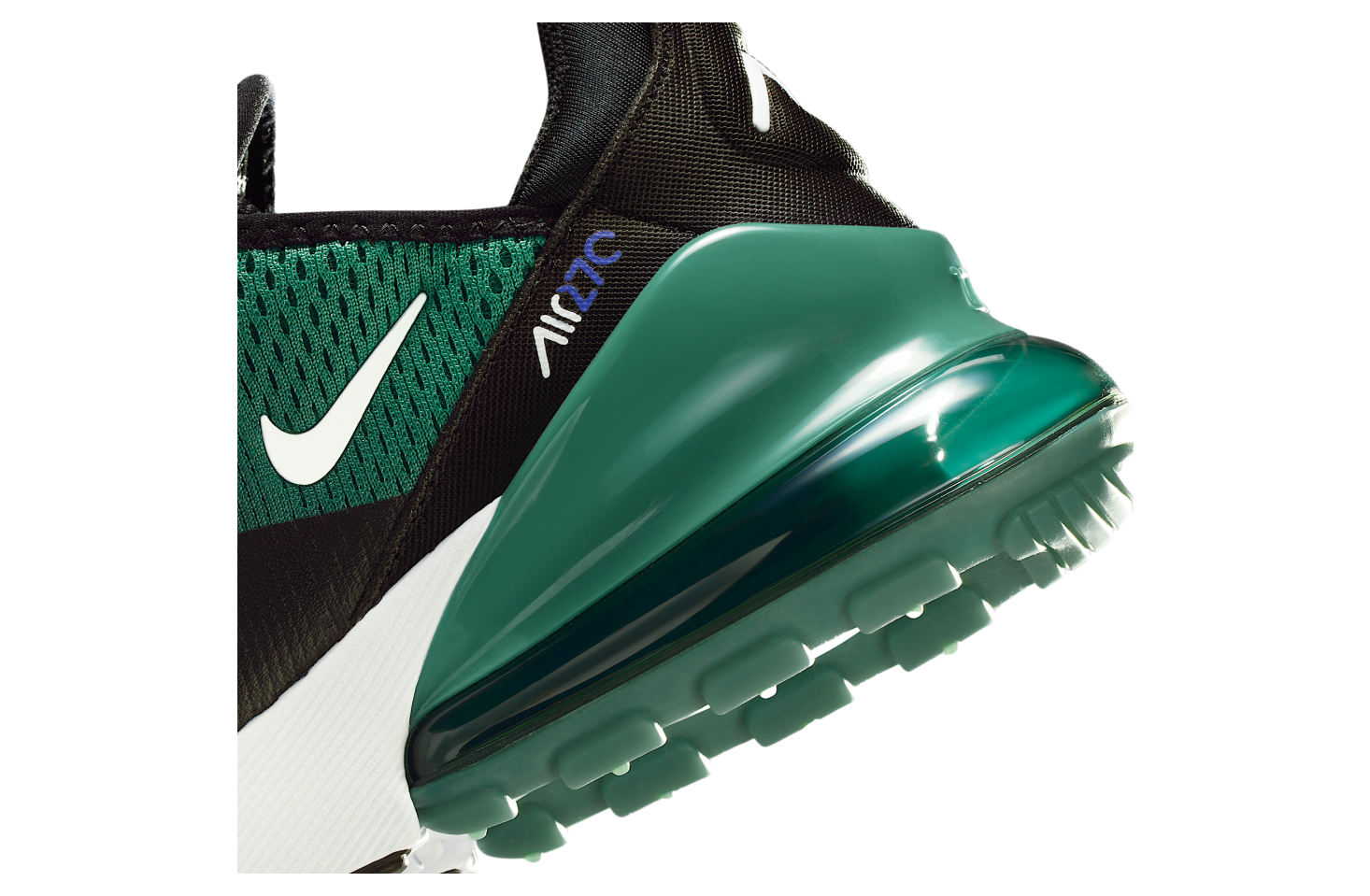 Nike Air Max 270 Gs Black / Evergreen Aura