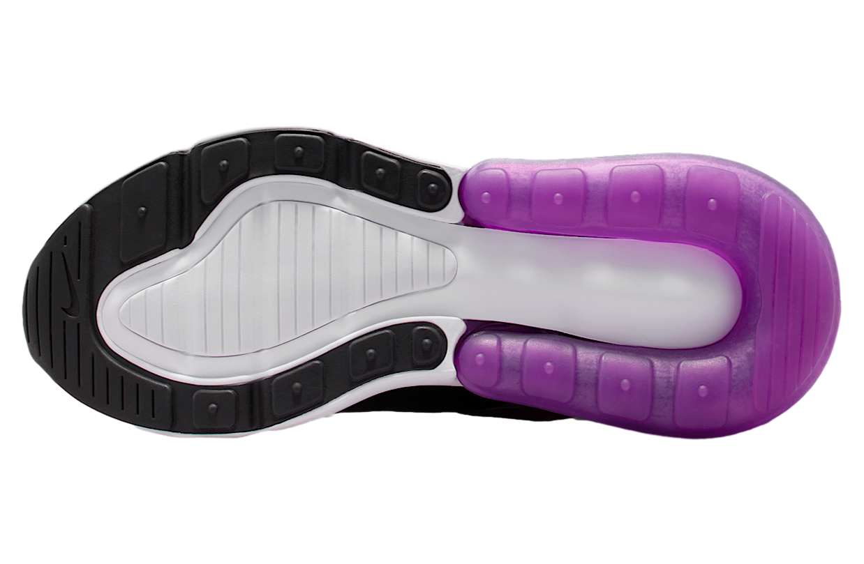 Nike Air Max 270 Gs Black / Vivid Purple