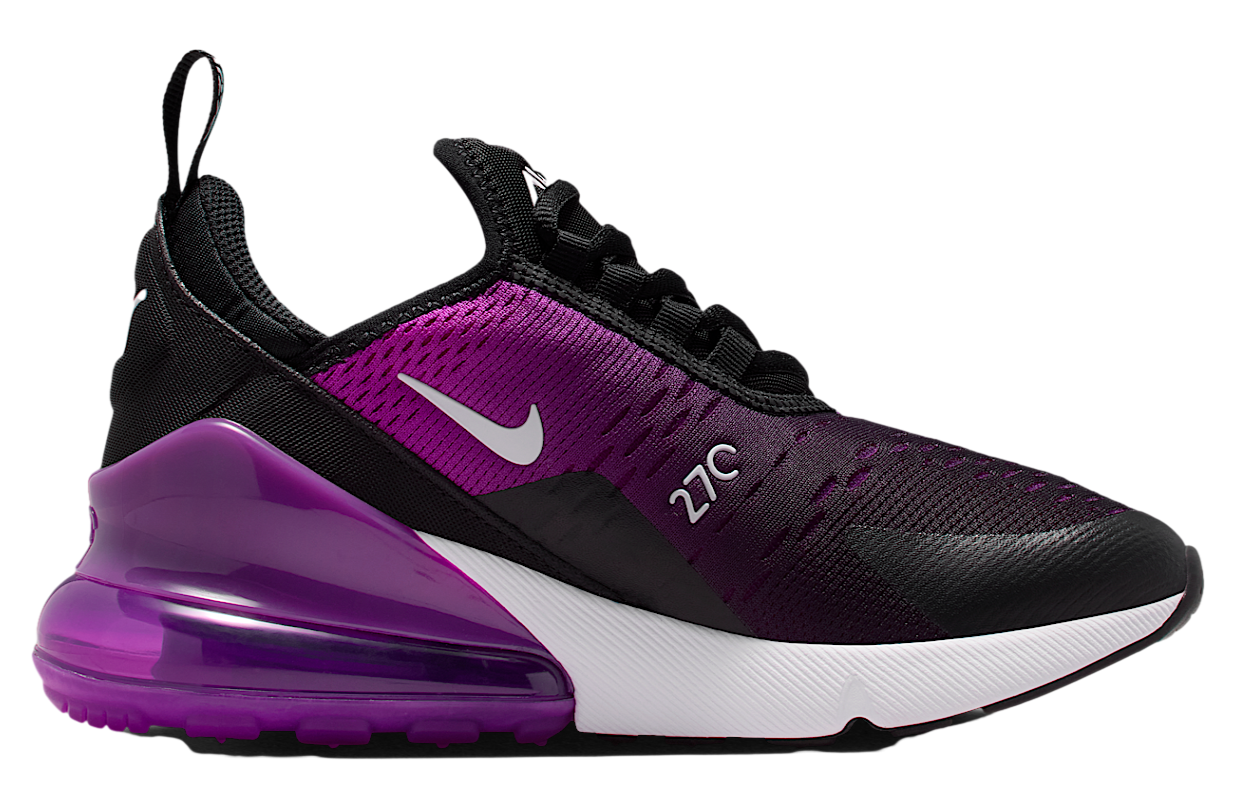 Nike Air Max 270 Gs Black / Vivid Purple