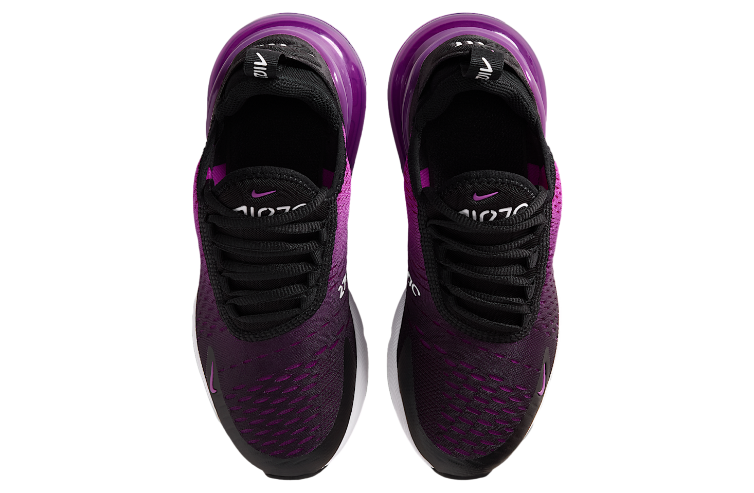 Nike Air Max 270 Gs Black / Vivid Purple