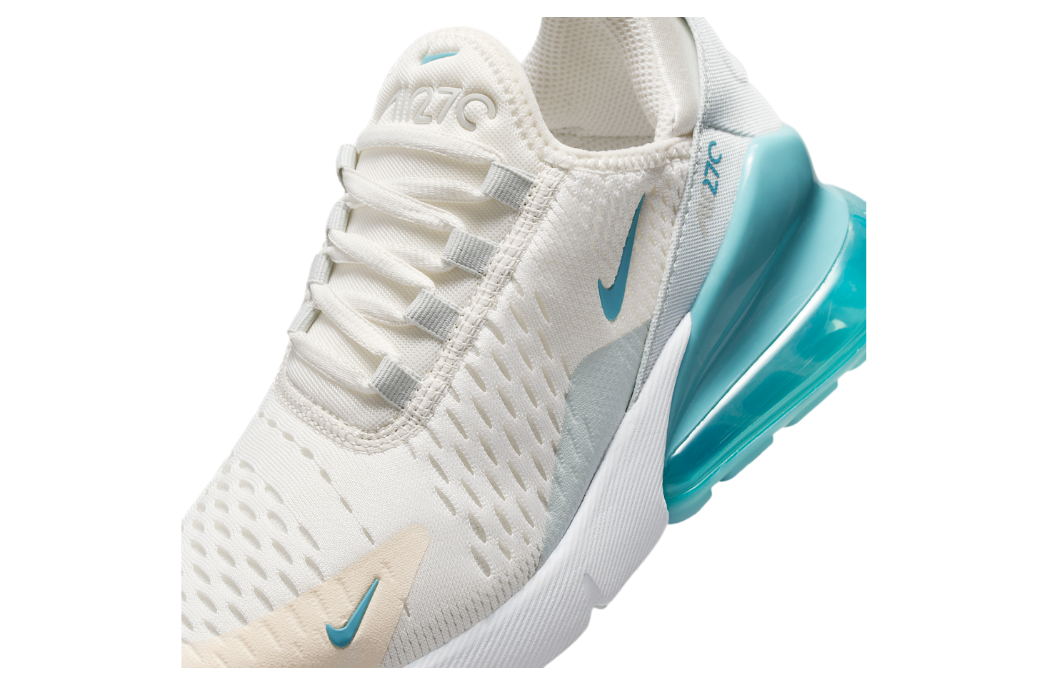 Nike Air Max 270 Gs Denim Turquoise / Light Silver