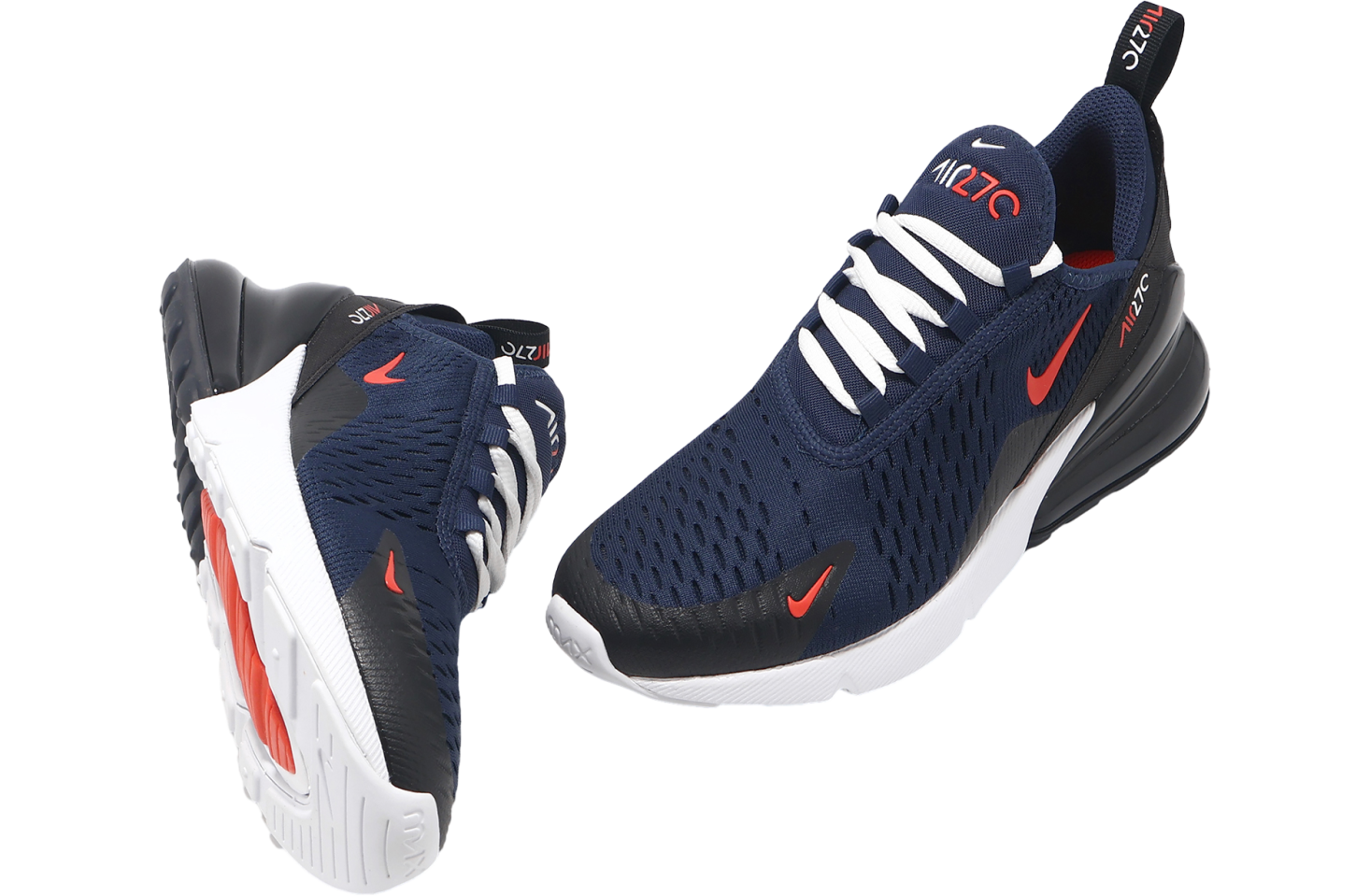 Nike Air Max 270 GS Midnight Navy / Picante Red - Apr 2024