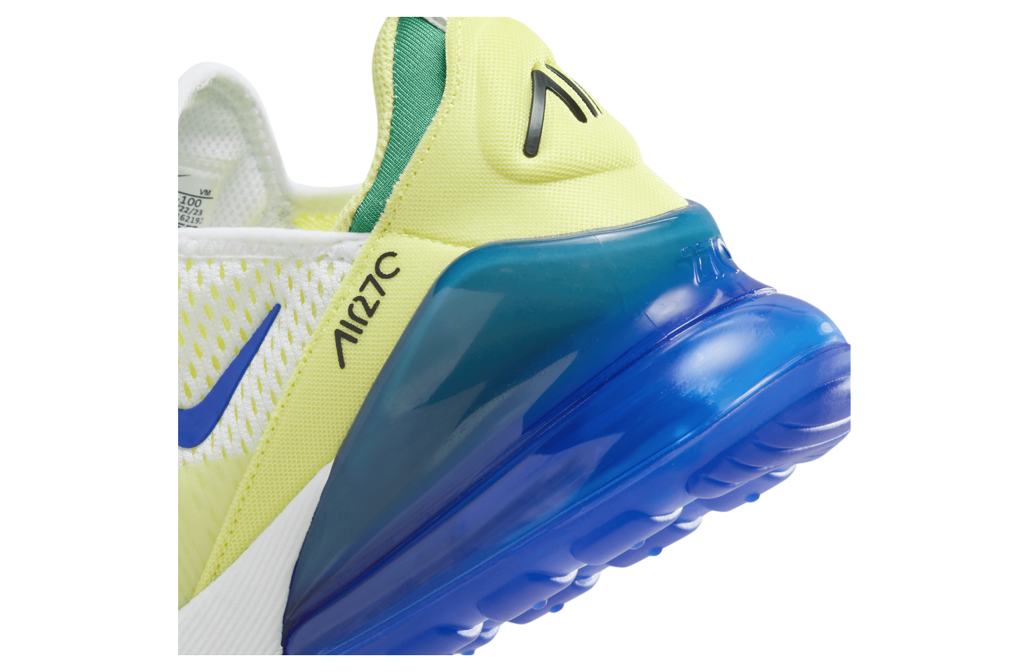 Nike Air Max 270 GS White / Light Lemon Twist