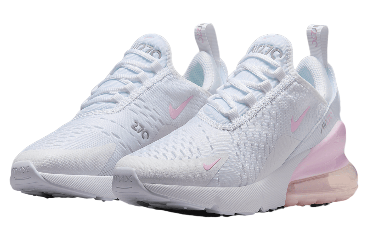 Nike Air Max 270 Gs White / Light Smoke Grey