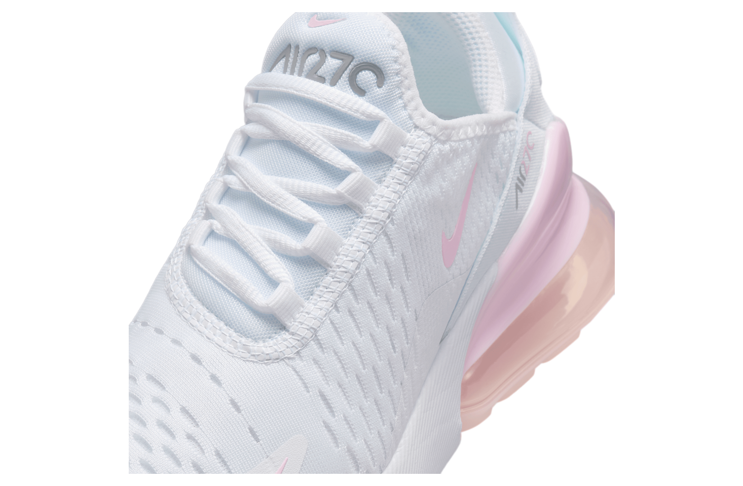 Nike Air Max 270 Gs White / Light Smoke Grey