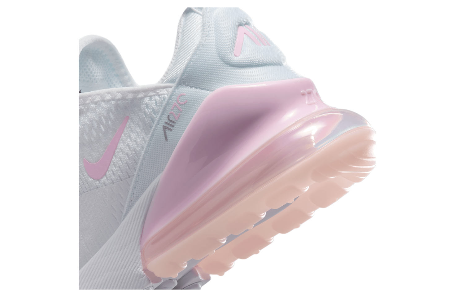 Nike Air Max 270 Gs White / Light Smoke Grey