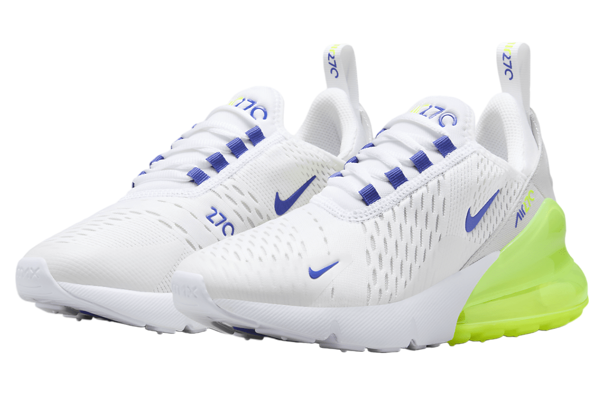 Nike 270 white volt best sale