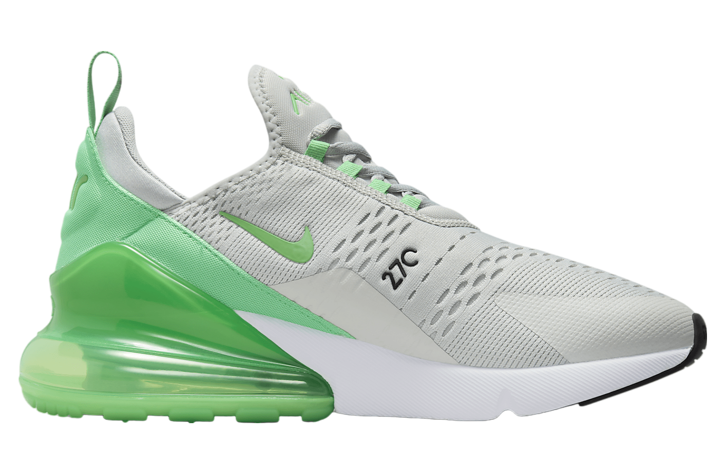 Nike Air Max 270 Light Silver / Green Shock