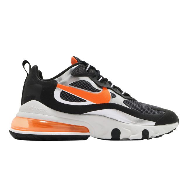 Nike Air Max 270 React Black Total Orange