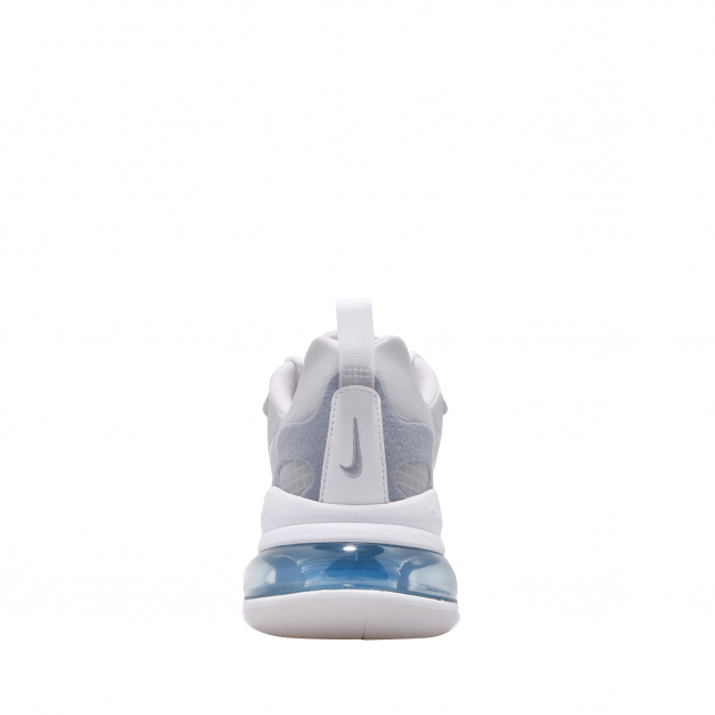 Nike Air Max 270 React White/Light Smoke Grey-Pure Platinum