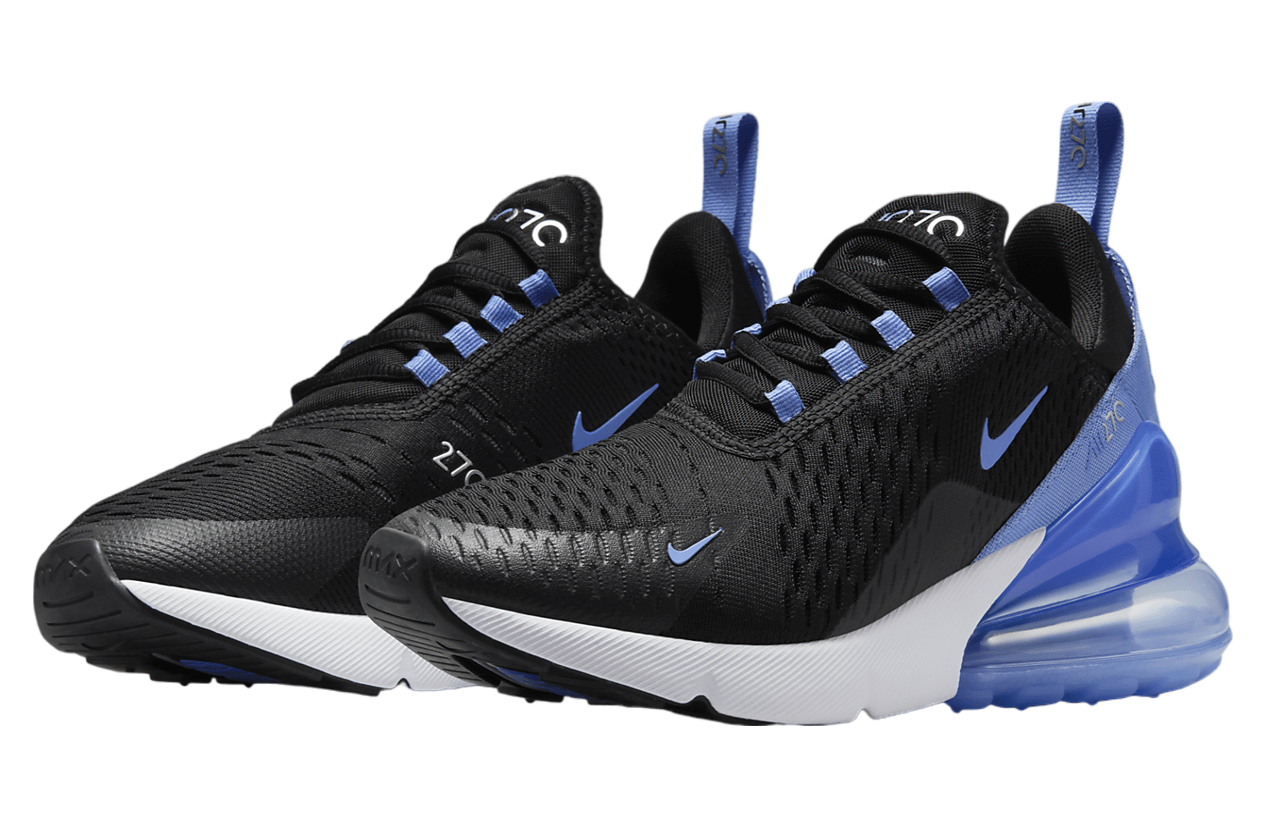 Nike Air Max 270 WMNS Black / Metallic Silver / Royal Pulse