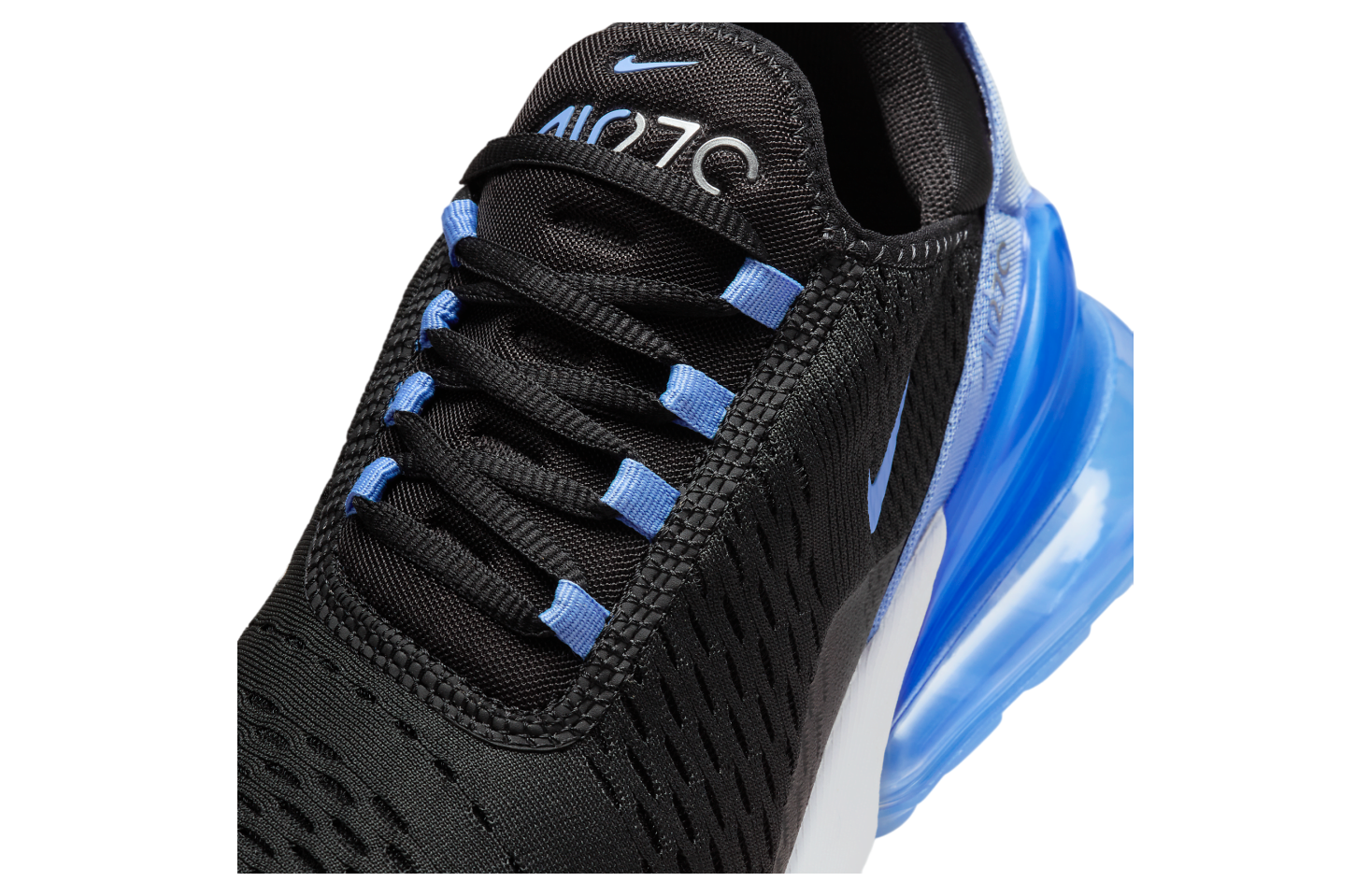 Nike Air Max 270 WMNS Black / Metallic Silver / Royal Pulse