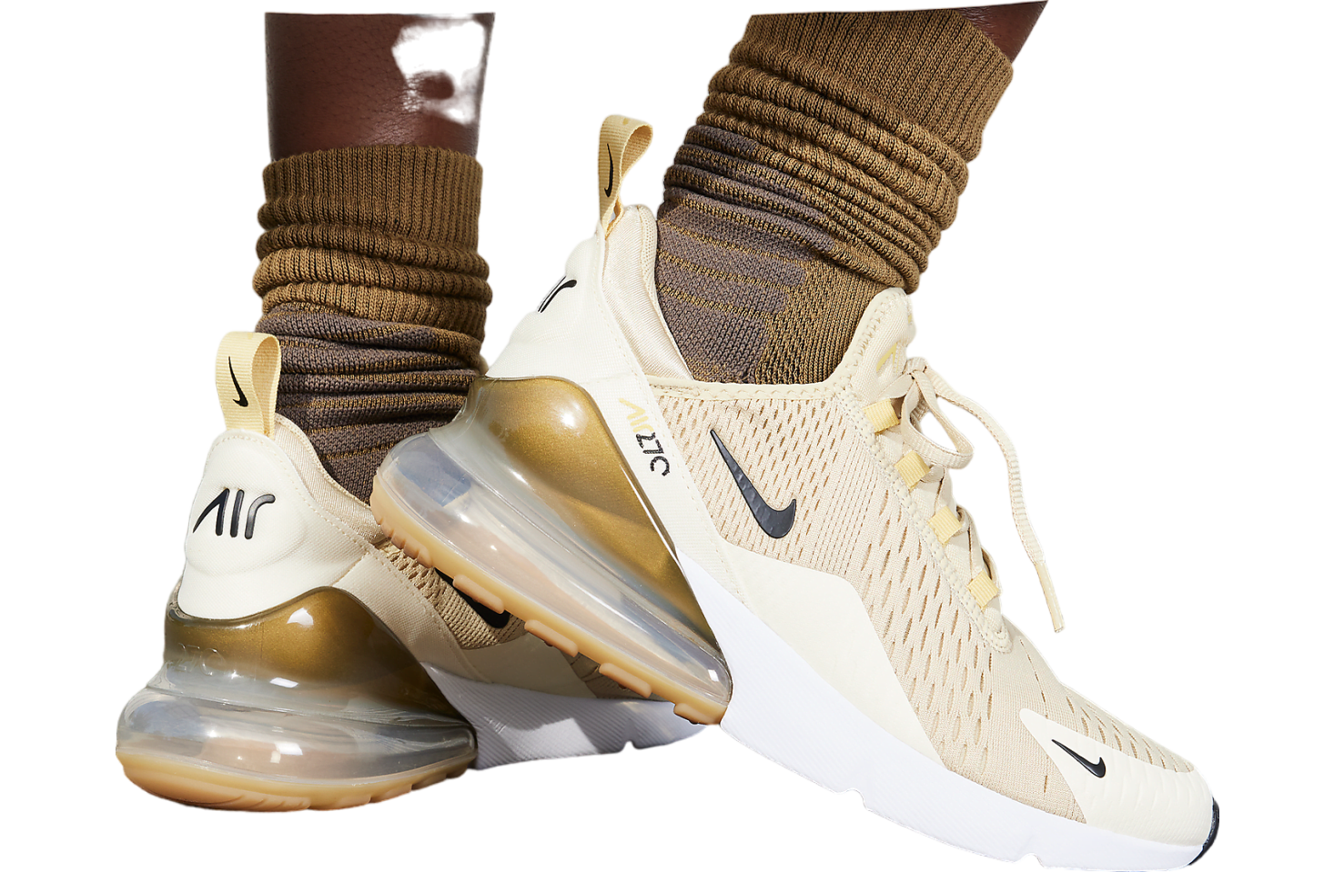 Nike Air Max 270 WMNS Team Gold Saturn Gold Dec 2023 AH6789 703 KicksOnFire