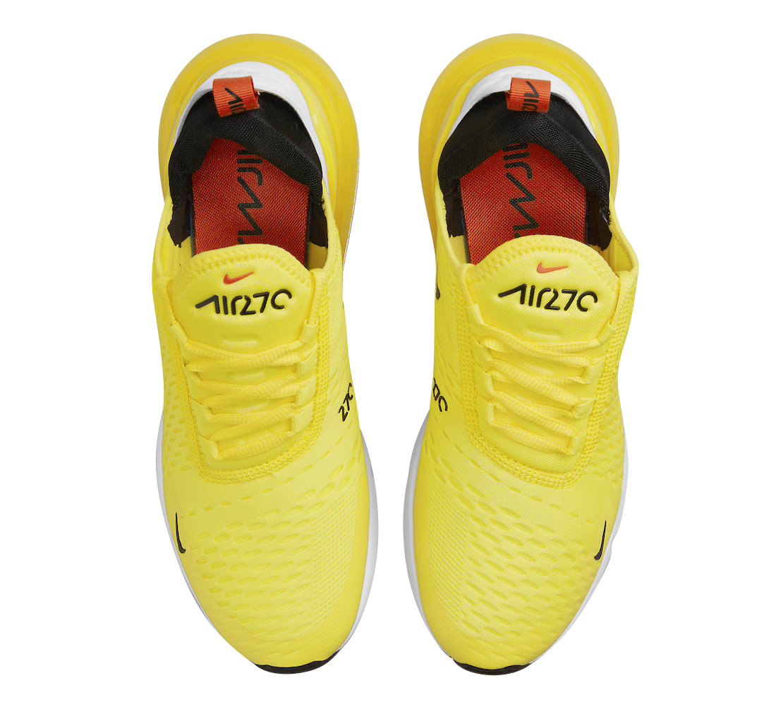 Nike Air Max 270 Yellow Crimson DQ4694-700