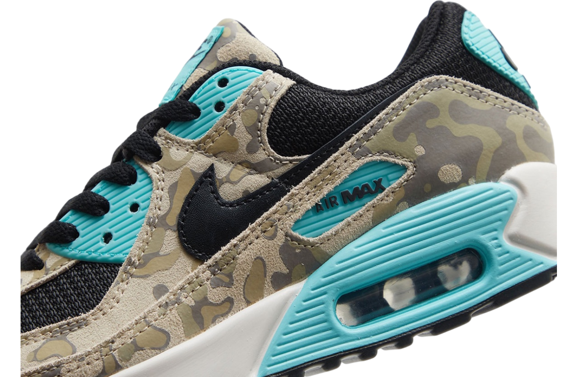 Nike Air Max 90 Aurora Green Camo - Mar 2025 - IF1721-100 - KicksOnFire.com