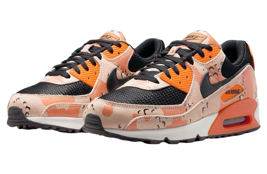 Nike Air Max 90 Bio Beige / Safety Orange