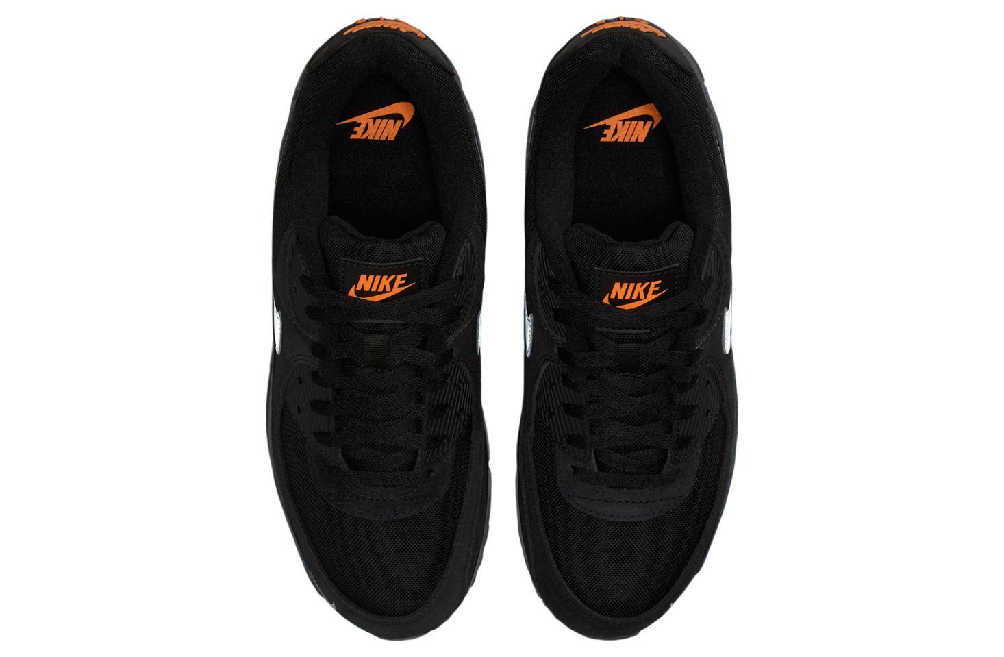 Nike Air Max 90 Black Metallic / Total Orange