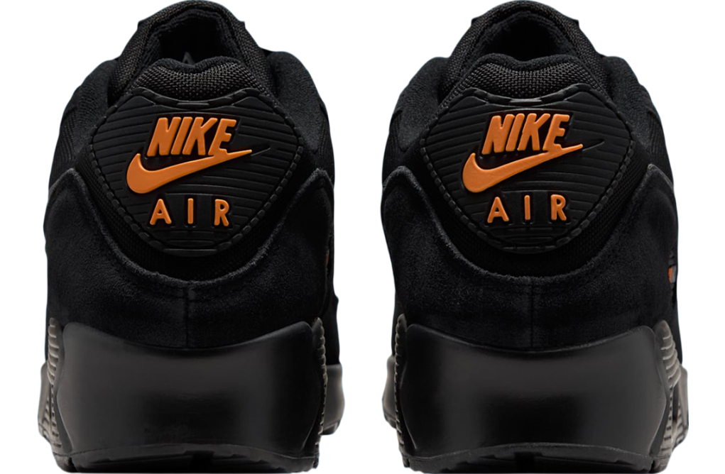 Nike Air Max 90 Black Metallic / Total Orange