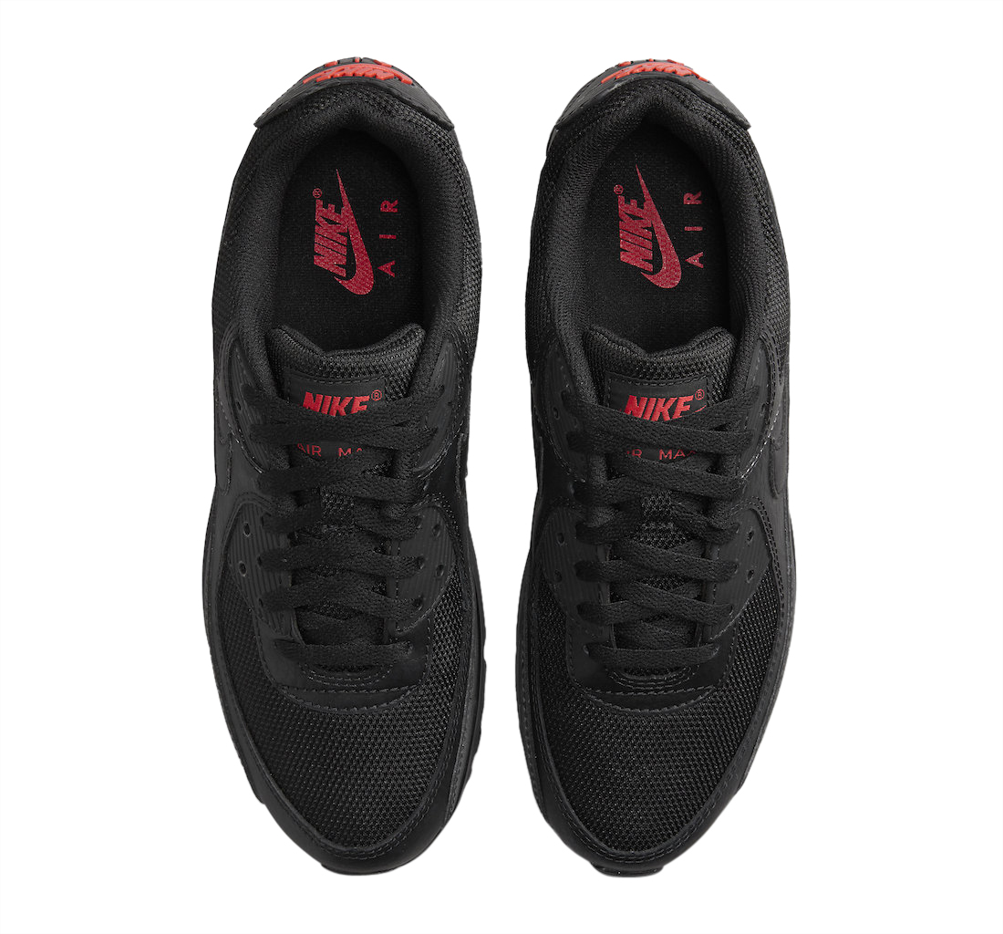 Nike Air Max 90 Black Reflective - Sep 2023 - DZ4504-003
