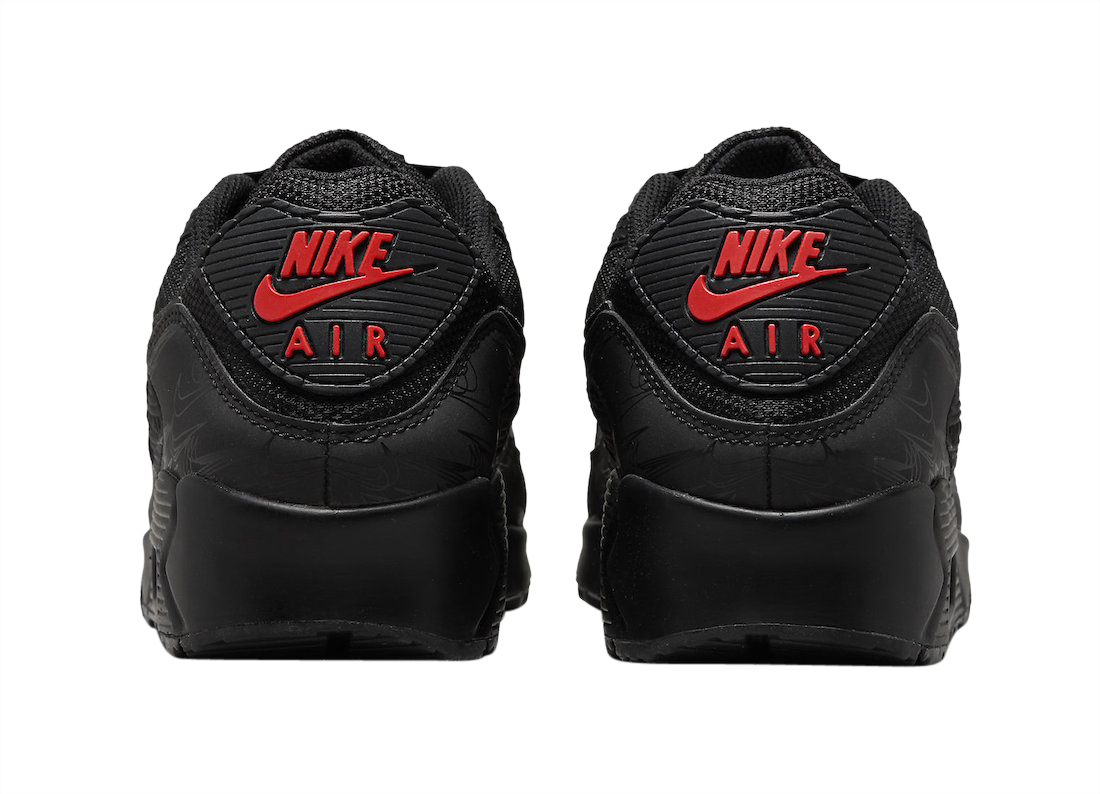 Nike Air Max 90 Black Reflective - Sep 2023 - DZ4504-003