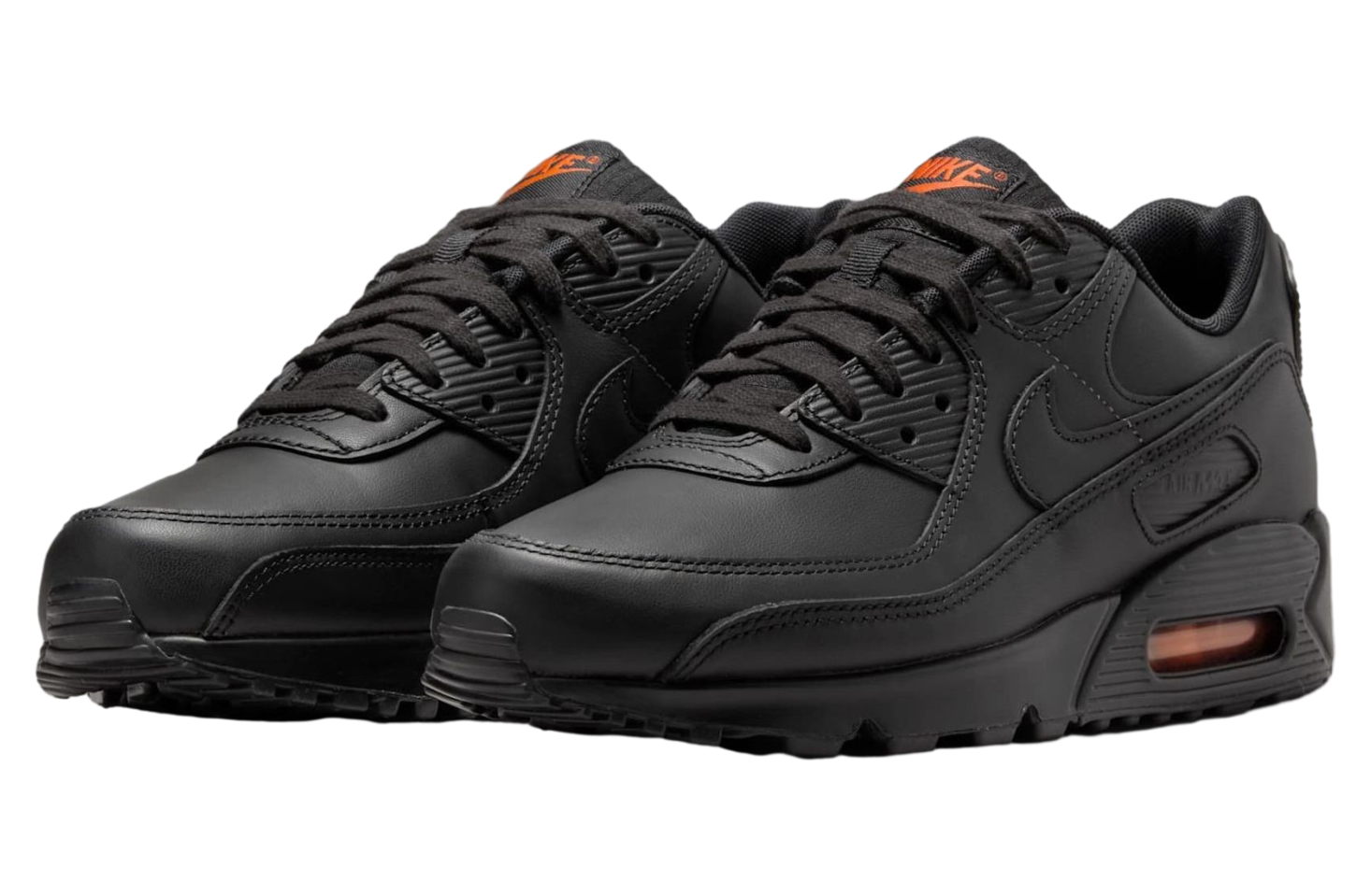 Nike Air Max 90 Black / Safety Orange