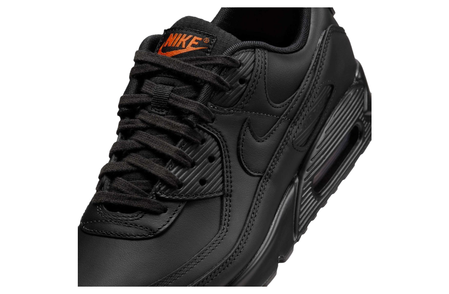 Nike Air Max 90 Black / Safety Orange