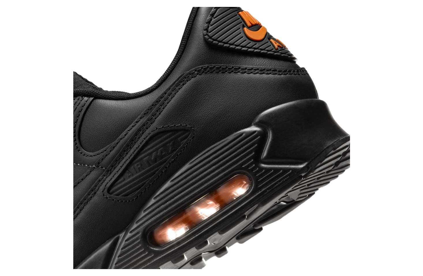 Nike Air Max 90 Black / Safety Orange