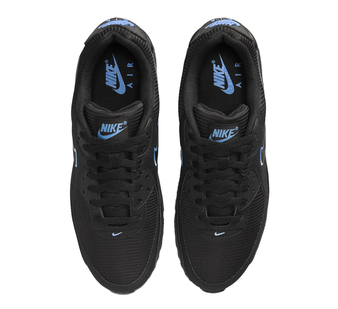 Nike Air Max 90 Black University Blue FJ4218-001