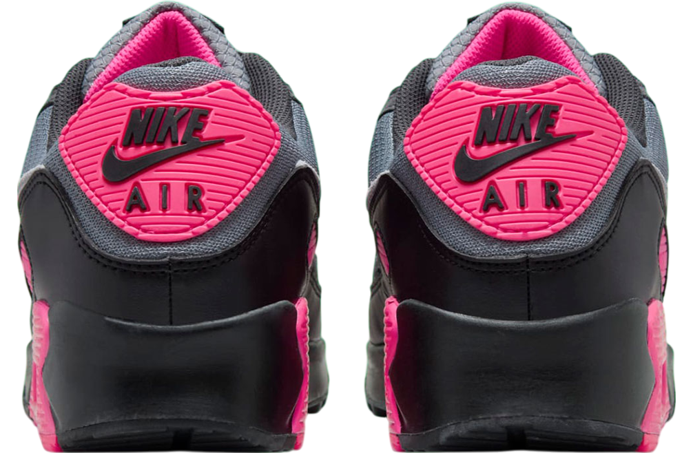 Nike air max 90 cool grey black hyper pink best sale