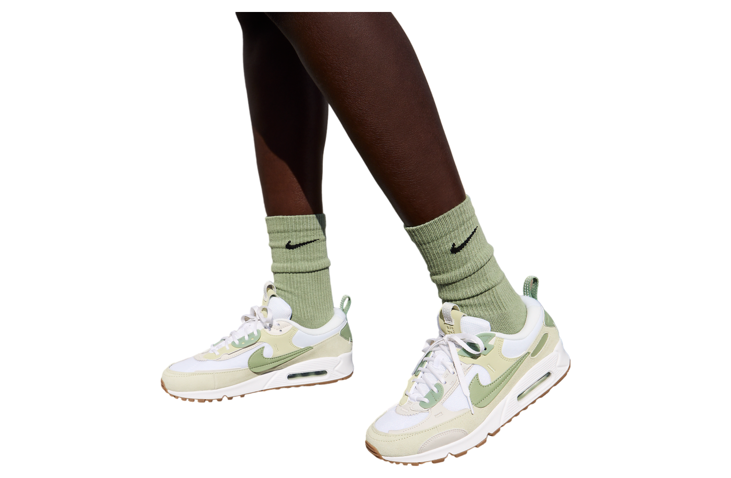 Nike Air Max 90 Futura WMNS White / Olive Aura