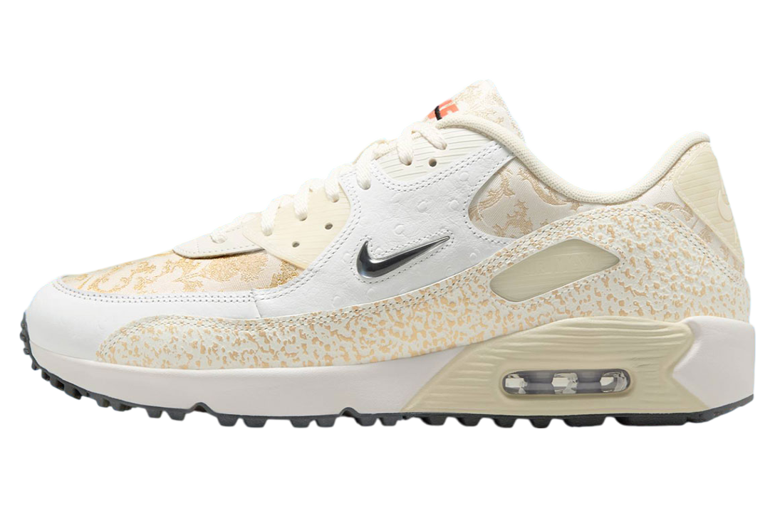 Nike Air Max 90 Golf White / Metallic Gold-sail