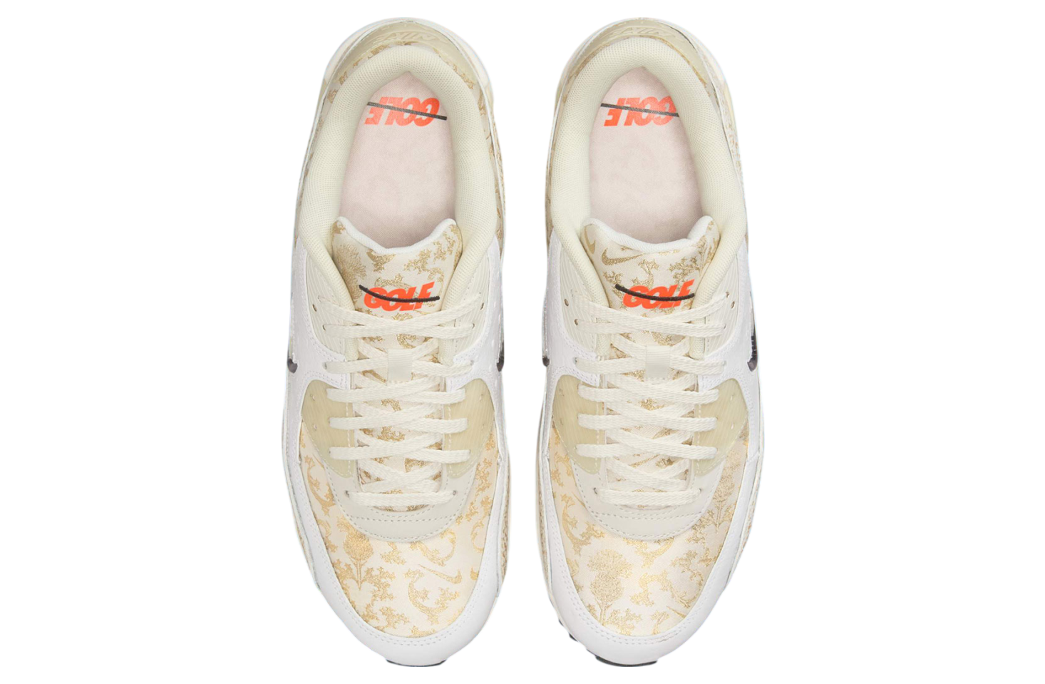Nike Air Max 90 Golf White / Metallic Gold-sail