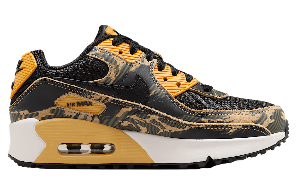 Nike Air Max 90 Gs Black / University Gold