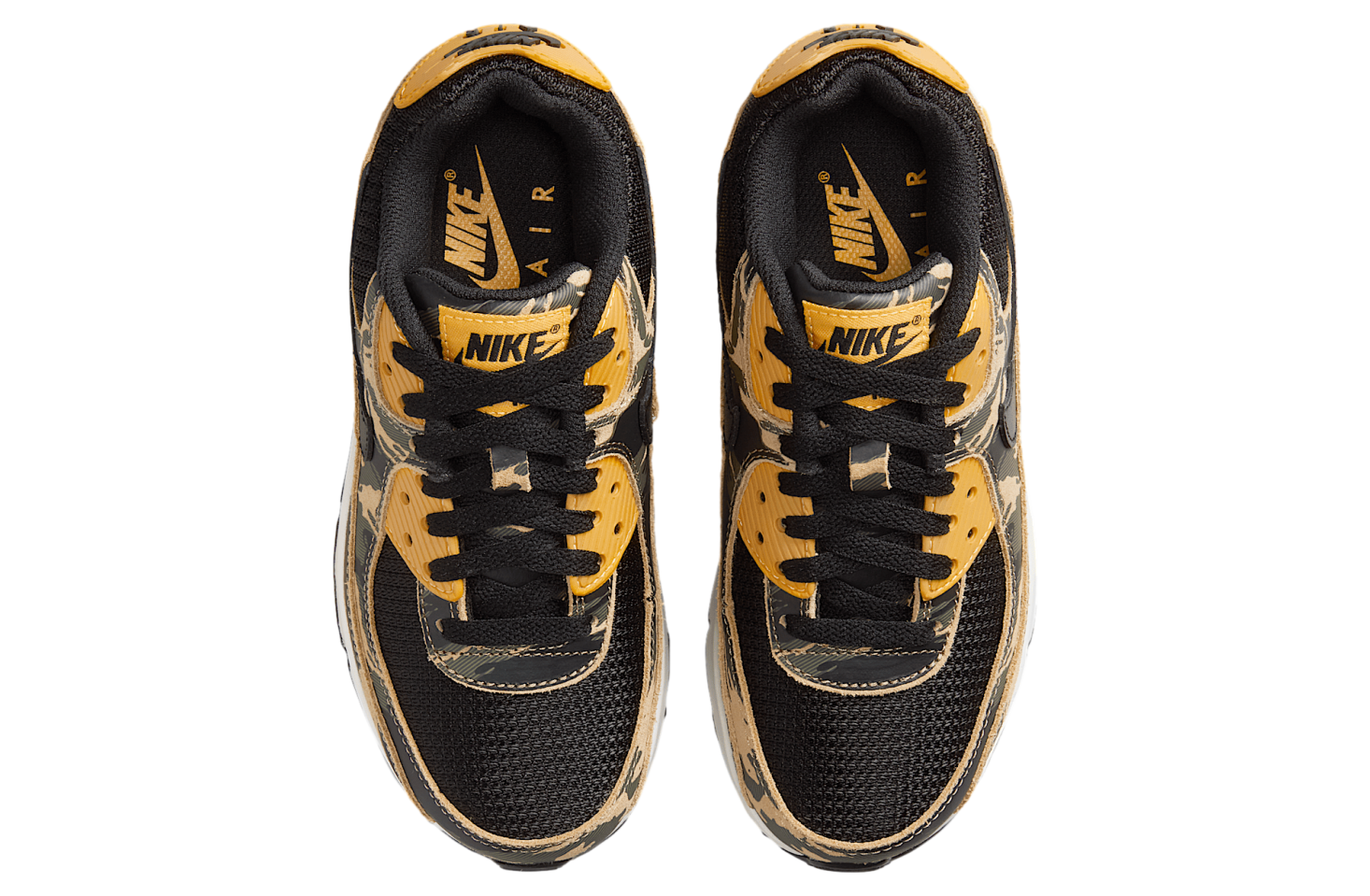 Nike Air Max 90 Gs Black / University Gold