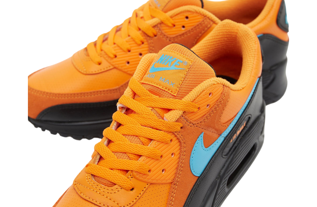 Nike Air Max 90 GS Mandarin / Blue Fury