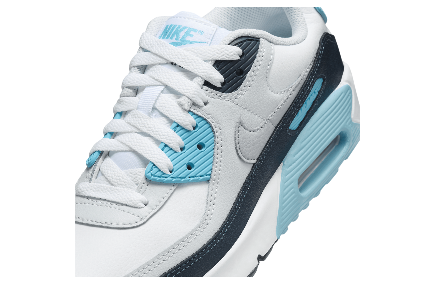 Nike Air Max 90 GS White / Baltic Blue