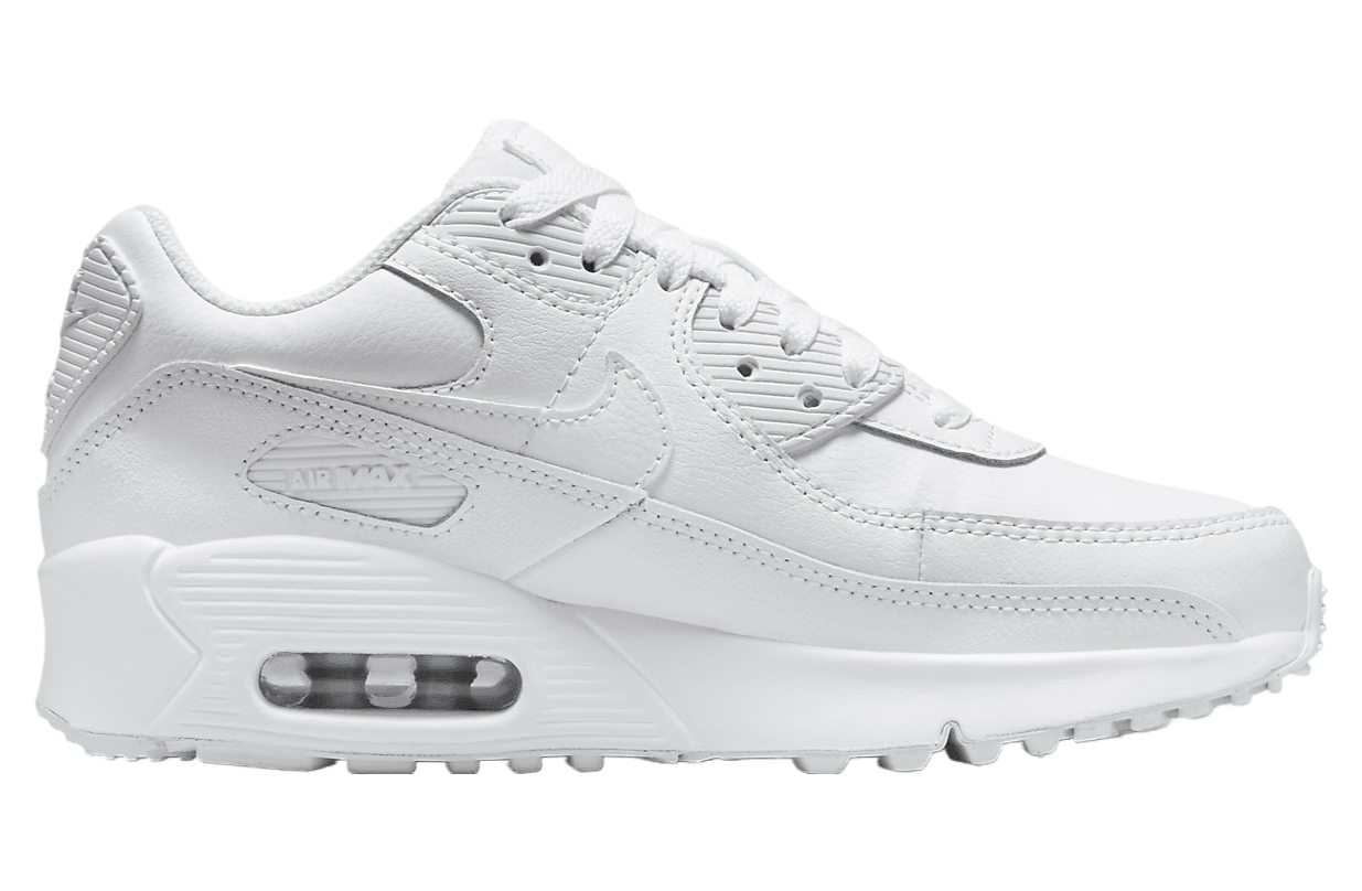 Nike Air Max 90 GS White / Metallic Silver