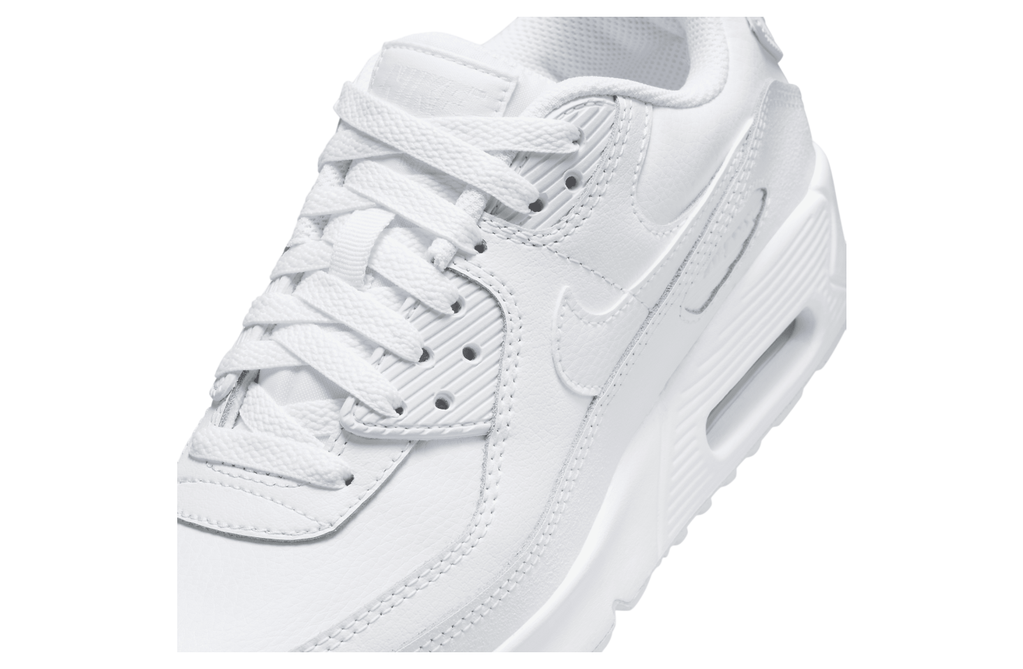 Nike Air Max 90 GS White / Metallic Silver