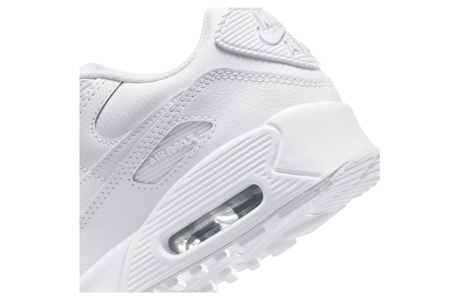 Nike Air Max 90 GS White / Metallic Silver