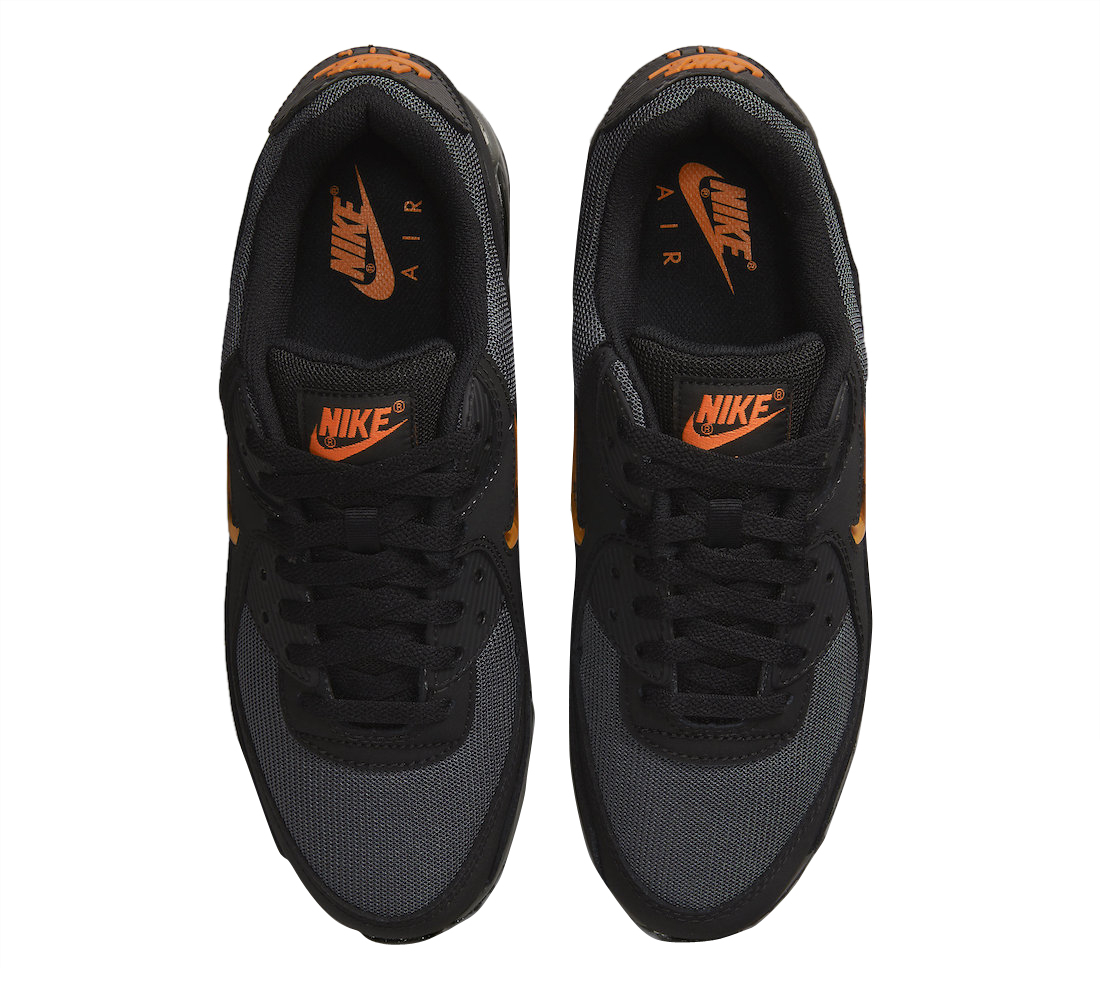 Nike Air Max 90 Jewel Black Orange DX2656-001 - KicksOnFire.com