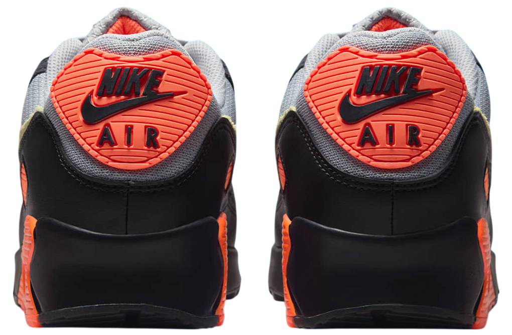Nike Air Max 90 Light Smoke Grey / Hyper Crimson